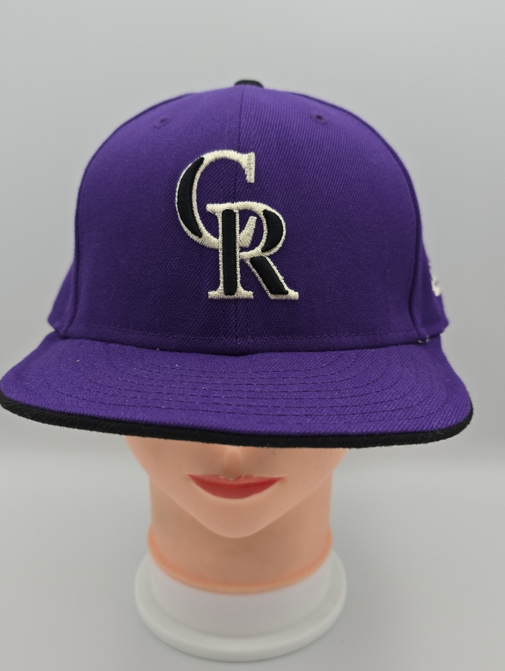 New Era 59Fifty Colorado Rockies Fitted Hat Size 7 3/8